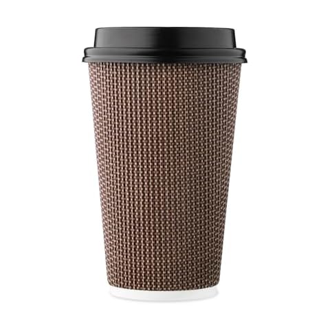 Harvest Pack Insulated Hot Cups with Lids Cover