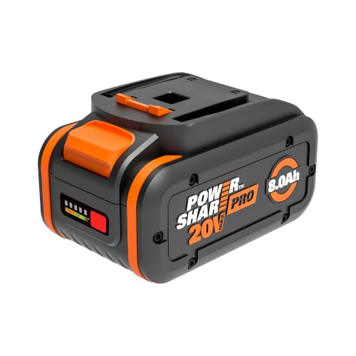 Image of WORX 20V 8.0Ah Lithium-ion Battery, WA3678