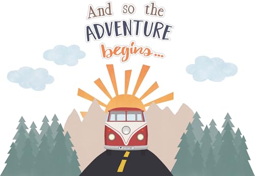 Deco de classe Road Trip The Adventure Begins pour motiver les eleves des la rentree