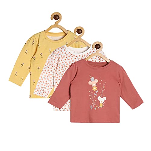 Image of miniklub Multicoloured Floral Print Organic Cotton Top