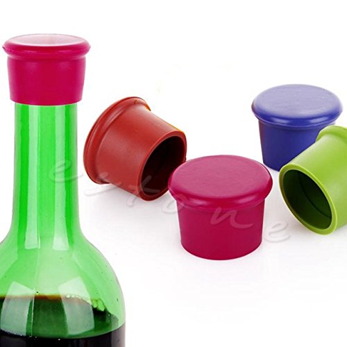 New Corks Food Grade Approved Flexible Durable Silicone Wine Beer