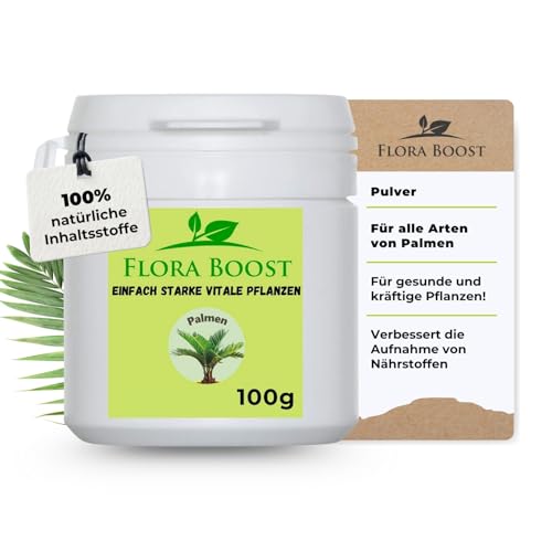 Palmendünger flüssig - bis zu 100 Liter Gießwasser - Trachycarpus fortunei - Kräftige Palmen - Pflanzenstärkungsmittel für Palmen 500ml