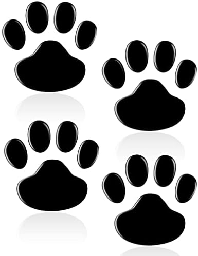 35 Pfoten Aufkleber Silber Matt - Autoaufkleber Für Auto & Motorrad