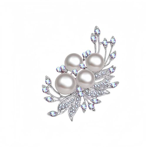 Image of Brooch Pins For Women Fashion Elegant Brooches Lapel Badges Coat Sweater Scarves Shawl Dress Accessory Wedding Party Prom Jewelry