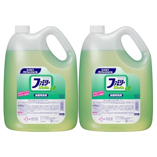 ファミリーフレッシュ 業務用 4.5L 食器用中性洗剤 花王 (2個セット)
