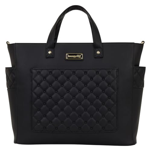 Loungefly Mochila Convertible Mini Negra miniatura 1