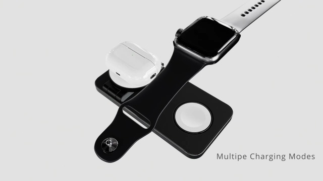 KEEPRO ワイヤレス充電器 3in1 折り畳み式 Magsafe充電器