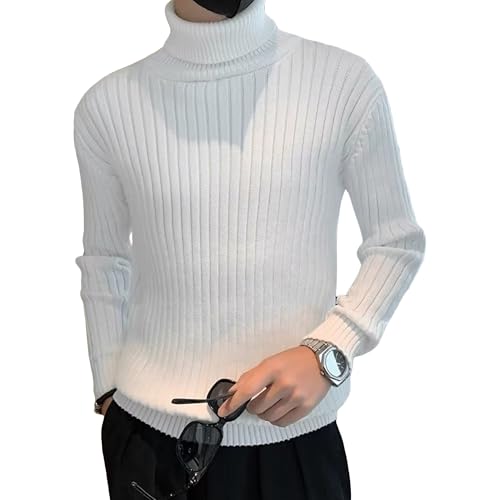 Jersey de punto ajustado para hombre perfecto para tus reuniones de oficina y cenas de otoño