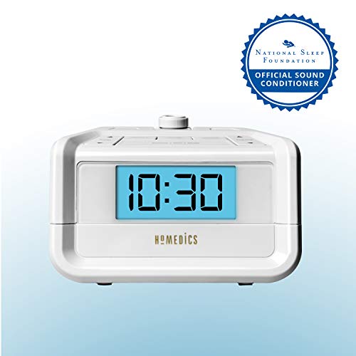 Homedics SS-4520 Dual Alarm Digital Fm Clock Radio Time Projection, 8 Relaxing Nature Sounds thumb #5