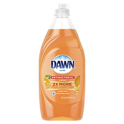 Dawn Ultra Antibacterial Hand Soap, Dishwashing Liquid Dish Soap, Orange Scent, 19.4 fl oz