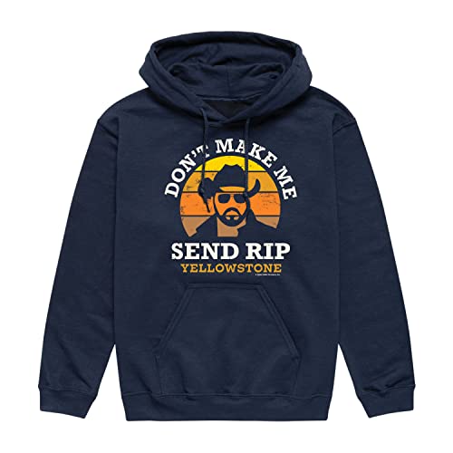 HYBRID APPAREL Yellowstone - Circular Lock 86 - Men'S Fleece Pullover Hoodie