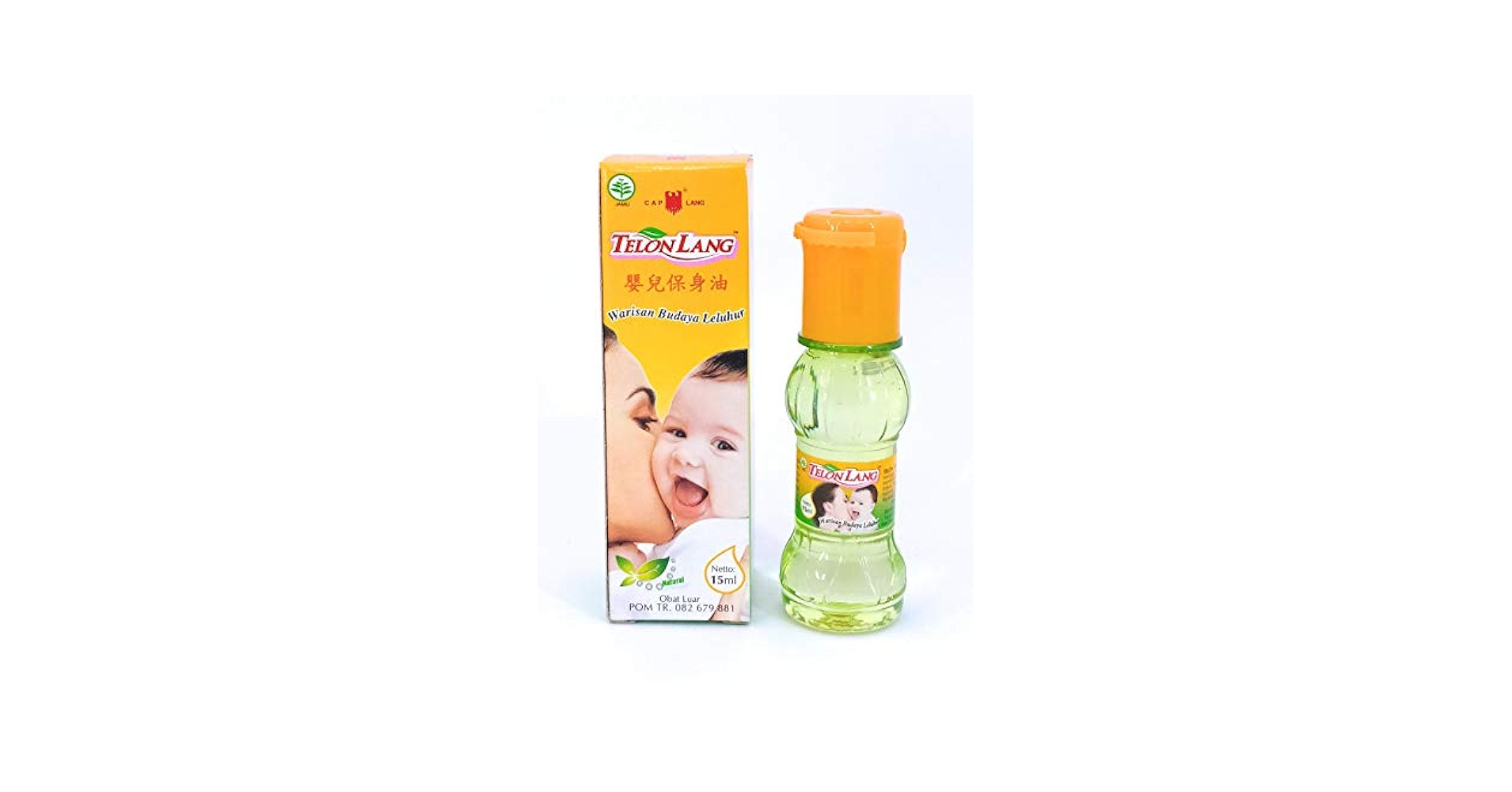 Cap Lang Minyak Telon Oil, 15ml (Pack of 6) : Buy Online at Best ...