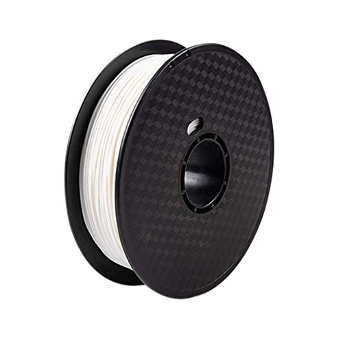 Image of Tesseract Premium PLA + 1.75mm 3D Printing Filament | Dimensional Accuracy + /- 0.03mm | Compatible with Most FDM Printers | 1 KG 3D Printer Filament - PLA White (Quantity 10)