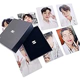 Cianowegy New Kpop BTS Speak Yourself The Final Ring Set Photo Card Gift, 2pcs BTS Rings and 7pcs BTS Cards
