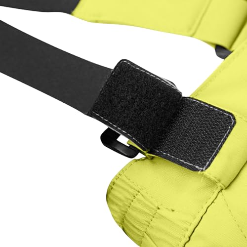 YRAETENM Kids Snow Bibs Boys Girls Waterproof Windproof Snow Pants Warm Insulated Skiing Snowboard Overalls Winter Snowsuits4