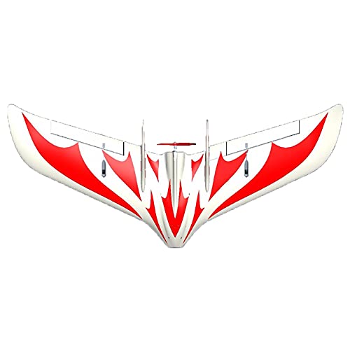 LQIAN Avion RC, Aile Volante d'avion RC de, envergure de 1200 mm, Avion FPV d'aile Volante EPO, Ensemble de KIT de modèle d'avion RC ou Ensemble PNP, Avion RC modèlePlaneur prêt à Voler(Siz