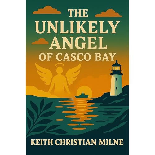 The Unlikely Angel Of Casco Bay Audiolibro Por Keith Christian Milne arte de portada