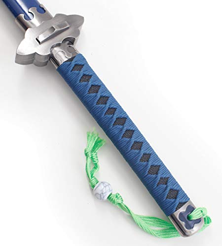 Blue Exorcist Katana Tout en Bois Lame en Bois Epee Rin Sabre Decoration + Presentoir/Repliksword
