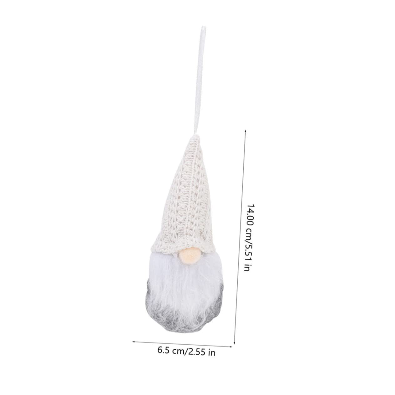 ABOOFAN 18 Piezas muñeca de Navidad decoración Dormitorio muñecos navideños Colgante de encantadores Colgantes de Rodolfo Colgando Adornos muñeco Colgante paño