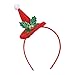 Produktbild Haarschmuck FORH Mini Weihnachtsmütze Haarband Weihnachten Haarklammern Doppel Elchgeweih Dekoration Haarnadeln Kopfband Festliche Party Kopfschmuck Haarspange