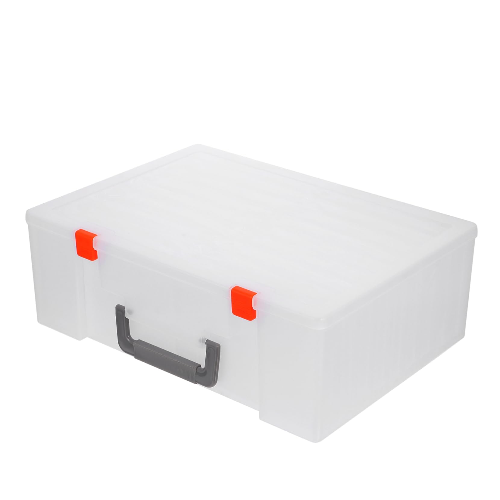 ARTIBETTER 1 Set Portable Photo Box Photo File Craft Keeper Craft Organizer Photograph Storage Boxes Photo Container Album Photo Clear Container Photo Storage Bins Photo Case Keeper Plastic