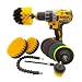 Produktbild 11-teiliges Akkuschrauber Bürstenaufsatz Set Bürstenaufsatz für Bohrmaschine Power Scrubber Profiset für Auto, Felgen, Fliesen, Haushalt Bad Polieraufsatz für Akkuschrauber Drill Brush