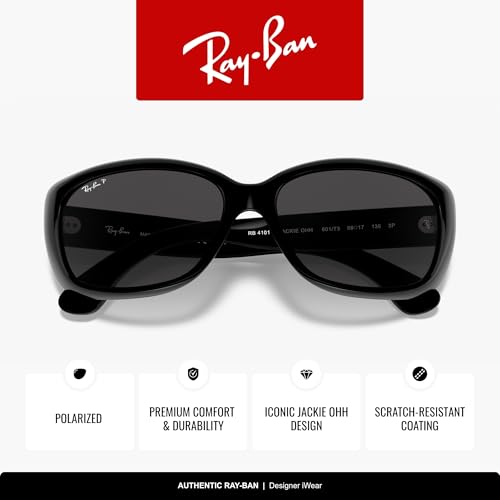 Image of Ray-Ban RB4101 Jackie Ohh Square Sunglasses for Men for Women