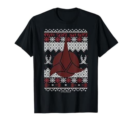 Camiseta con estampado de símbolos klingon de nueva generación de Star Trek Camiseta | Ya disponible en tu tienda friki favorita! En mundofriki.es!