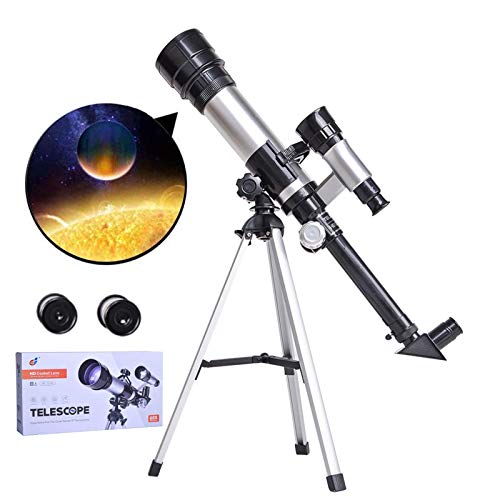 Telescopio 50mm Refractor para Astronomía con Trípode Ajustable miniatura 1
