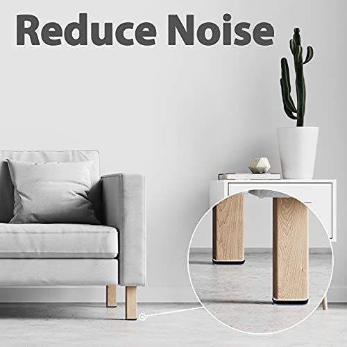 VABNEER Scivoli per Mobili, 16 Pezzi PTFE Teflon