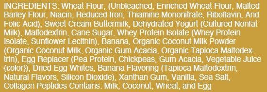 Miniatura 3 de Heavenly Waffles Mix, Banana, 11g de proteína, a base de yogur, saludable y nutricionalmente equilibrado, Waffles y panqueques de sabor superior,