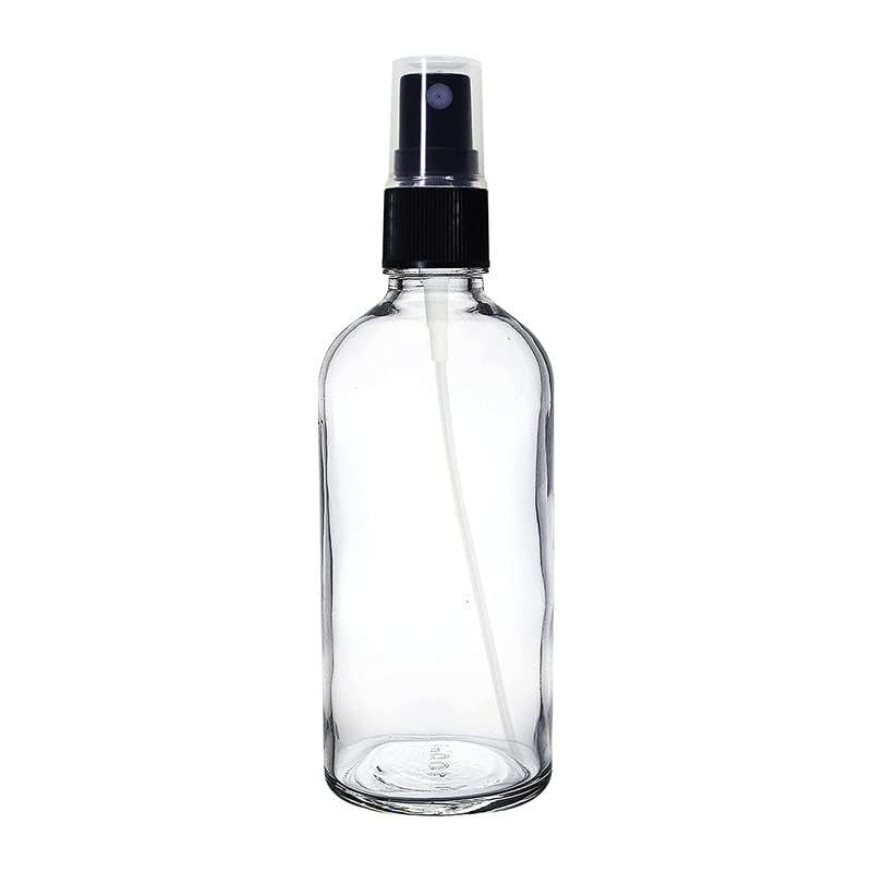 PHARCOS Glass Spray Bottles, Mist Sprayer for Cosmetic, Toner, Oil, Perfume, DIY Beauty | Multi-Purpose, Reusable Empty Spray Bottles | Travel-Friendly - 100 ML, Transparent (Pack of 3)-image-25