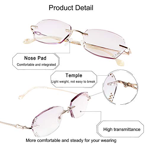 Image of YEIN Blue Light Blocking Glasses, Anti Eyestrain, TV Glasses for Women Men
