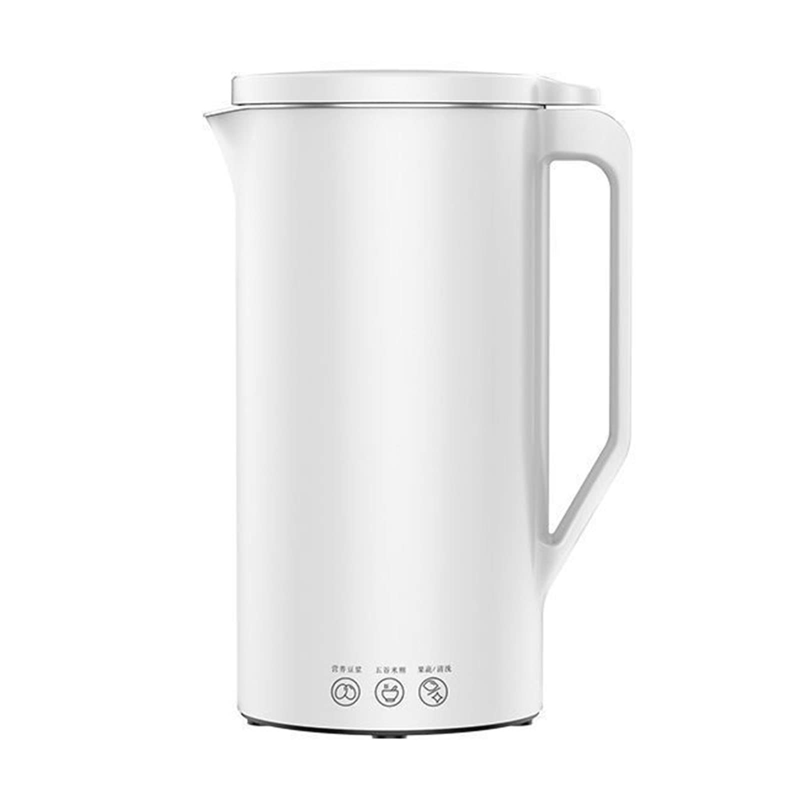 BECIGAMini Soybean Milk Maker, 350Ml One Person Soymilk Maker, Automatic Soybean Milk Machine, Stainless Steel Liner, Multifunction Grain Rice Paste Machine Fruit Juice Cooking Machine