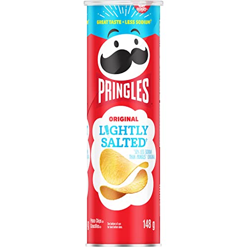 Pringles* Potato Chips Original Lightly Salted, 148 g