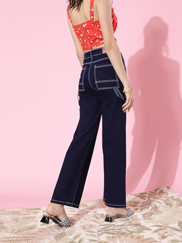 Image of Dolce Crudo High Rise Wide Leg Jeans for Women