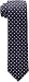 Tommy Hilfiger Men's Dot Doug Tie, Navy, One Size