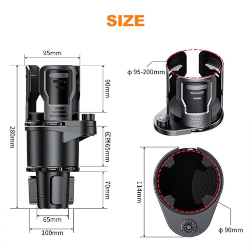 Expansor de portavasos para carro de doble capa miniatura 6