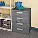 STERILITE 4 Drawer Heavy Duty Storage Unit-Grey