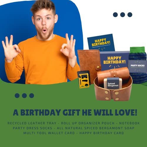 Happy-Birthday-Box-for-Men-Birthday-Gifts-for-Men-Leather-Organizers-Notebook-Socks-Soap-Multi-Tool-Mens-Birthday-Gift-Ideas-are-Unique-Thoughtful-Presents-for-Him-Guys-Dad-Brother-Son-Husband