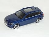 Größe ca 11 cm B-M-W 3er 3 Er E91 Kombi Touring Ab 2005 Blau 1/43 Bburago Burago Modellauto Modell Auto