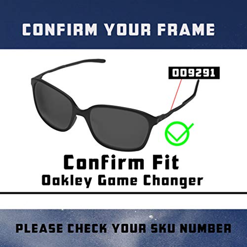 Image of Game Changer Lenses Replacement for Oakley Sunglass OO9291 Polarized