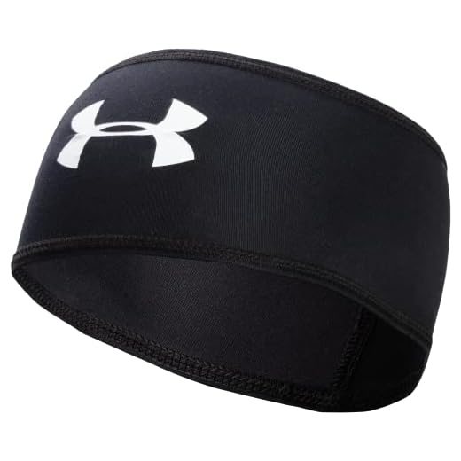 Under Armour unisex adult UA20880 Football Headband Skull Wrap Solid, BK, Adult- One Size US
