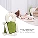 lvifloae Baby Head Protection Flat Head Pillow Baby Head Protective Backpack Animal Shape PP Cotton Filling Turtle Pillow