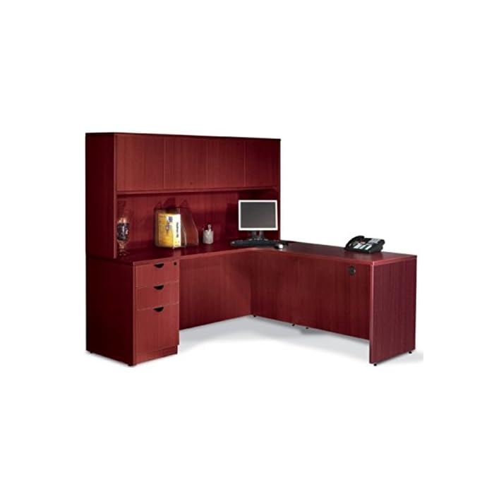 Buy Offices To Go L Shaped Desk W/Hutch Overall Office Desk Dimensions