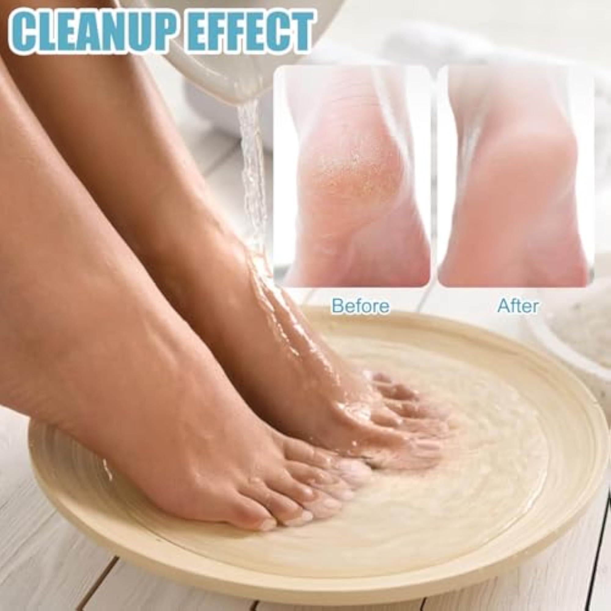4 In 1 Foot Pedicure Brush with Pumice Stone and Scrubber