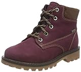 Richtex Richter Kinderschuhe Jungen Mädchen Pragon 1282-8151 Halblange Stiefel, 7611burgundy/cognac, 21 EU