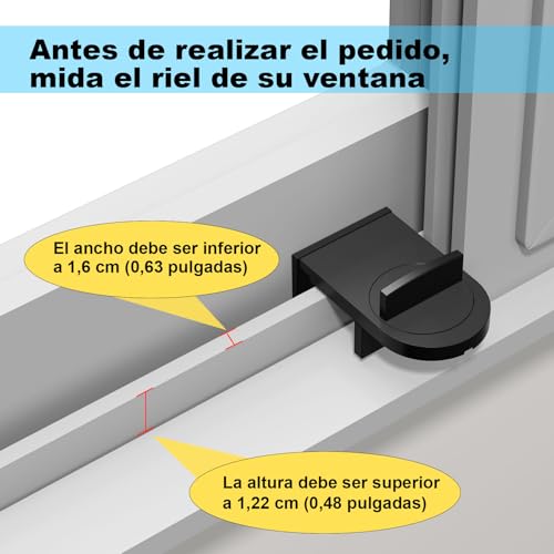 Pasador para ventana corrediza Marca HOGESA (3)