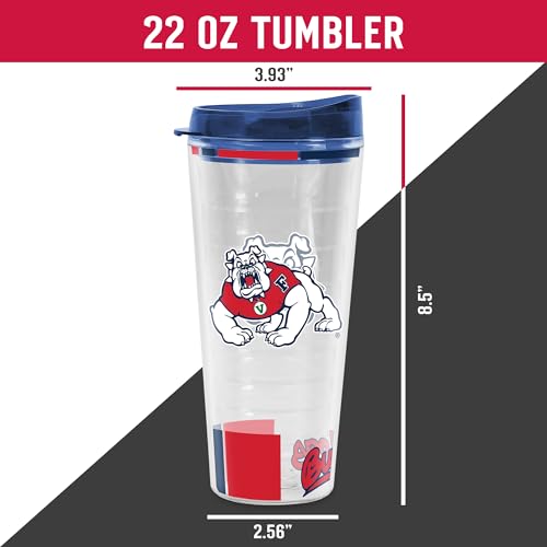 Image of Rico Industries NCAA Double Wall Tritan Tumbler 16oz or 22oz