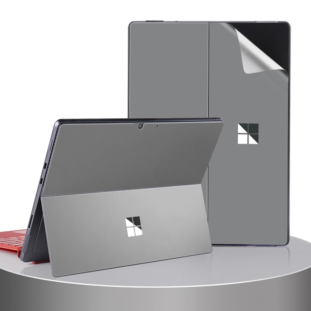 Surface Pro 8 Skin Sticker Designfolie kompatibel mit Microsoft Surface Pro 8 (grau)